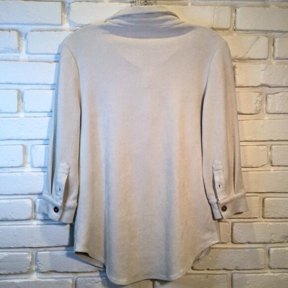 Gretchen Scott Ultra Suede Pop Over Top S runs small more like a XS - Picture 4 of 5